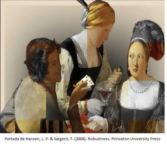 Portada de Hansen, L. P. & Sargent, T. (2008). Robustness. Princeton University Press