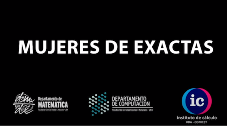 Mujeres de Exactas